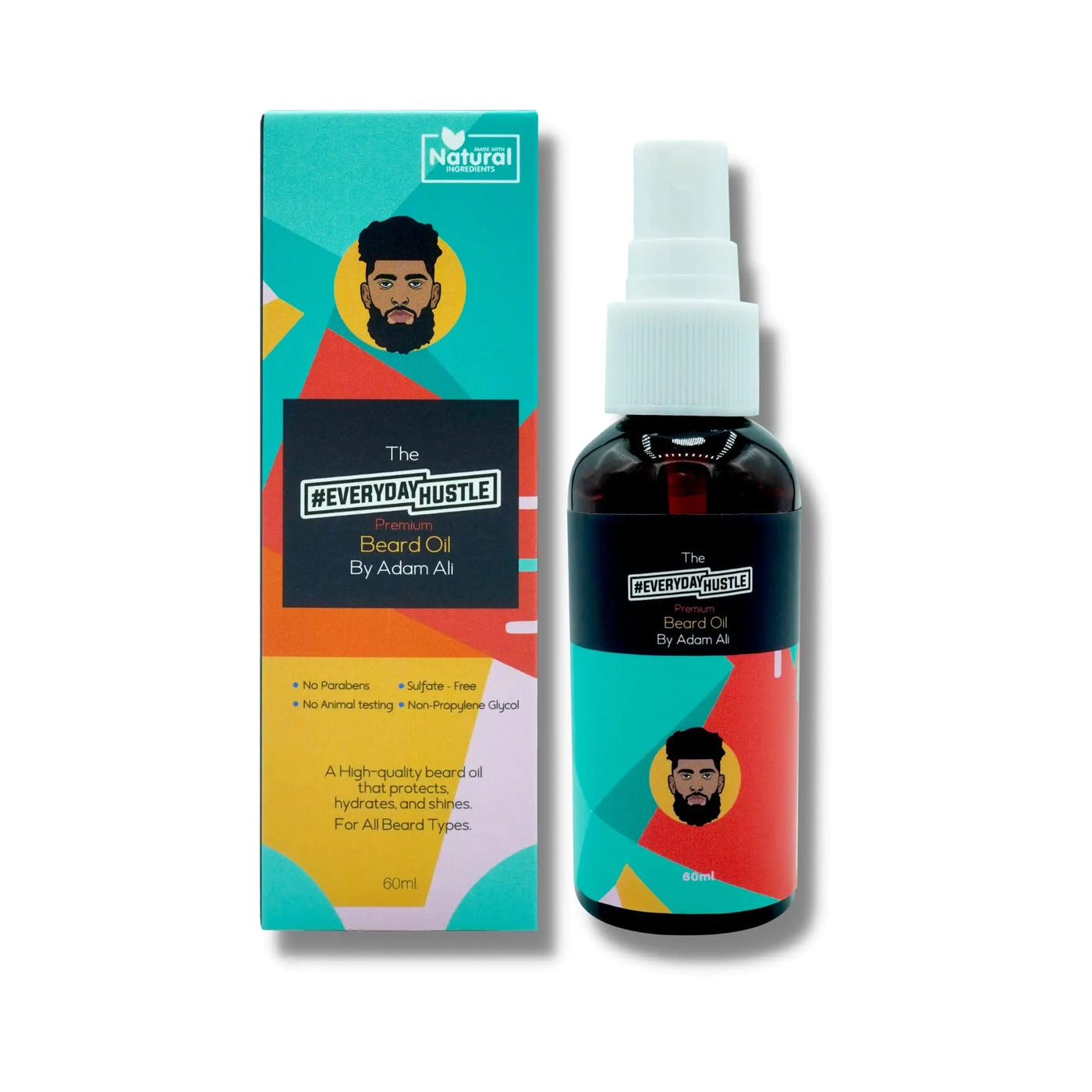 Beard Oil Spray for Men Lumina Luxe Beauty