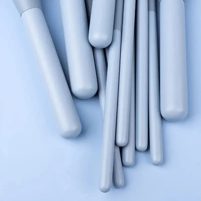 Makeup Brushes Set with Bag Lumina Luxe Beauty
