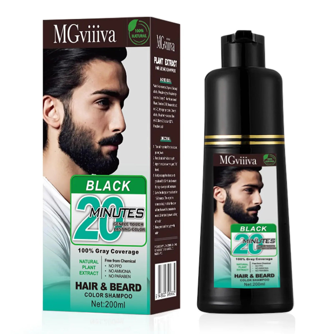 Mens Beard Dye Lumina Luxe Beauty