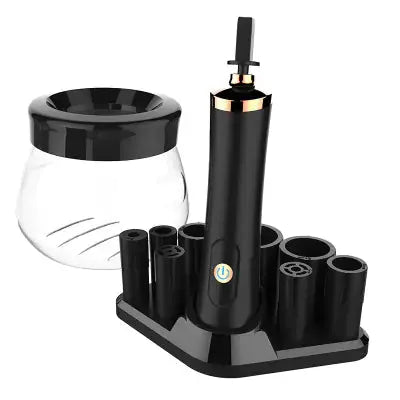Electric Brush Cleaner for Makeup Brushes Lumina Luxe Beauty