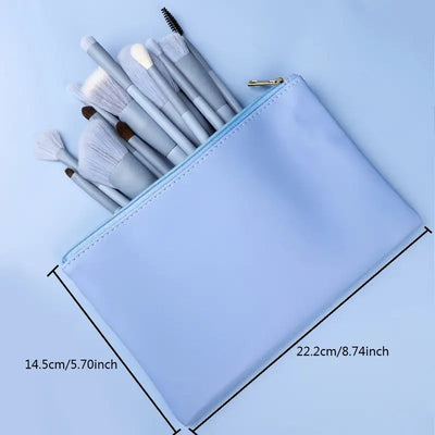 Makeup Brushes Set with Bag Lumina Luxe Beauty