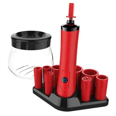 Electric Brush Cleaner for Makeup Brushes Lumina Luxe Beauty